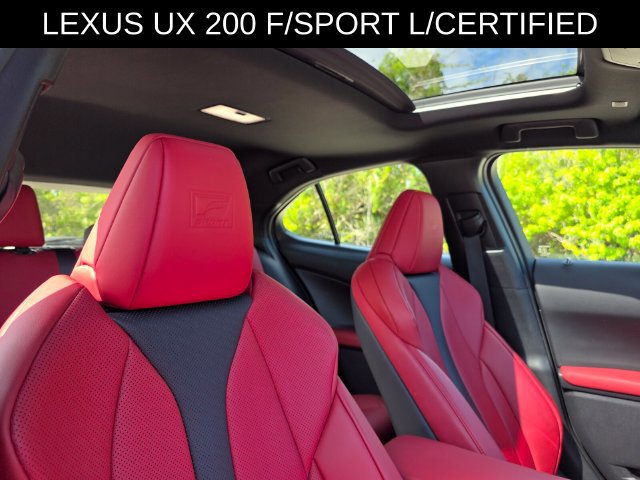 Used 2022 Lexus UX 200 F Sport w/ Accessory Package (Z2) FWD image 11