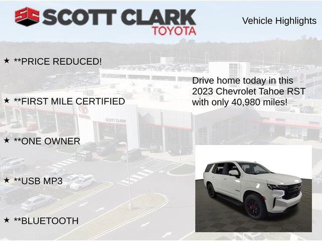 Used 2023 Chevrolet Tahoe RST w/ RST Performance Edition image 7