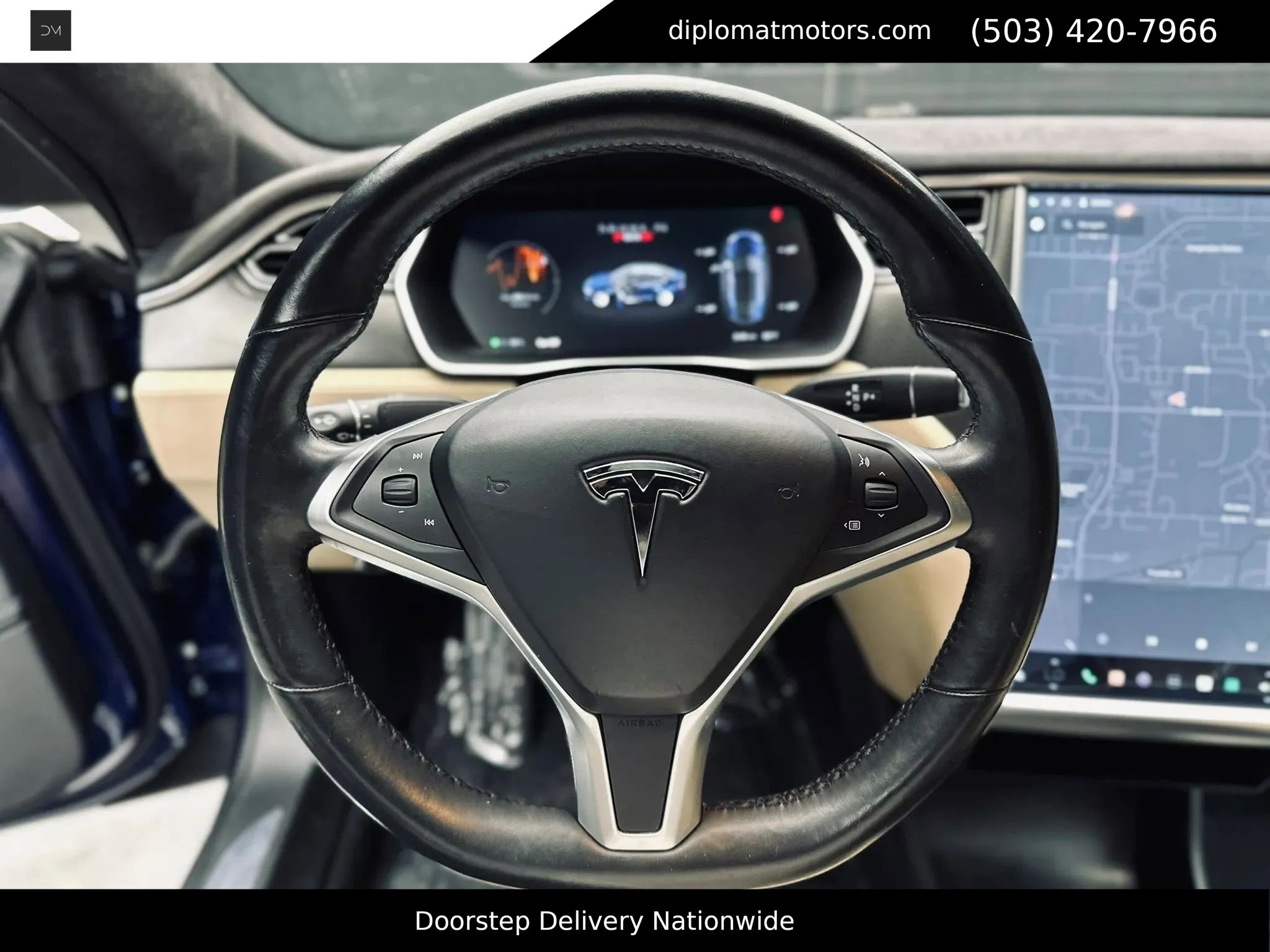Used 2015 Tesla Model S P85D AWD/4WD image 28