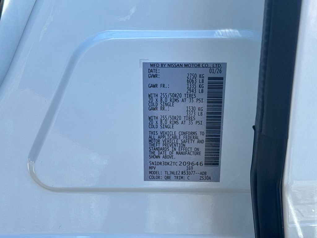 New 2026 Nissan Pathfinder Platinum image 31