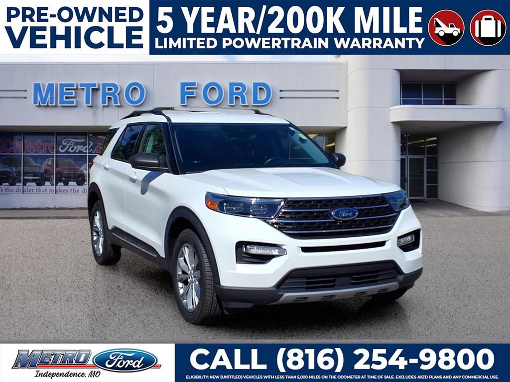 Used 2022 Ford Explorer XLT w/ Equipment Group 202A AWD/4WD image 1