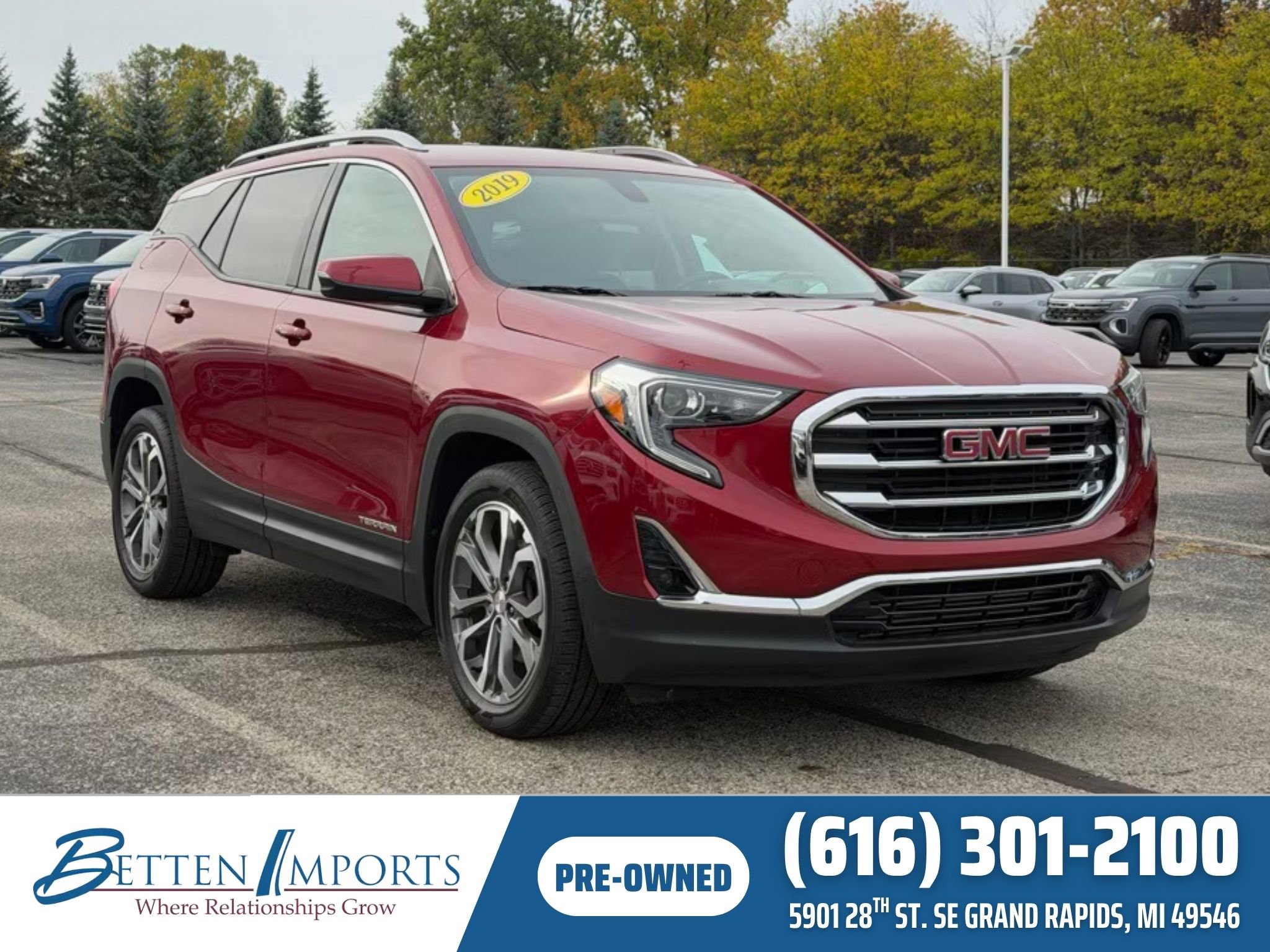 Used 2019 GMC Terrain SLT w/ Preferred Package image 1