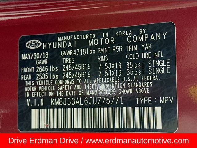 Used 2018 Hyundai Tucson Sport image 32