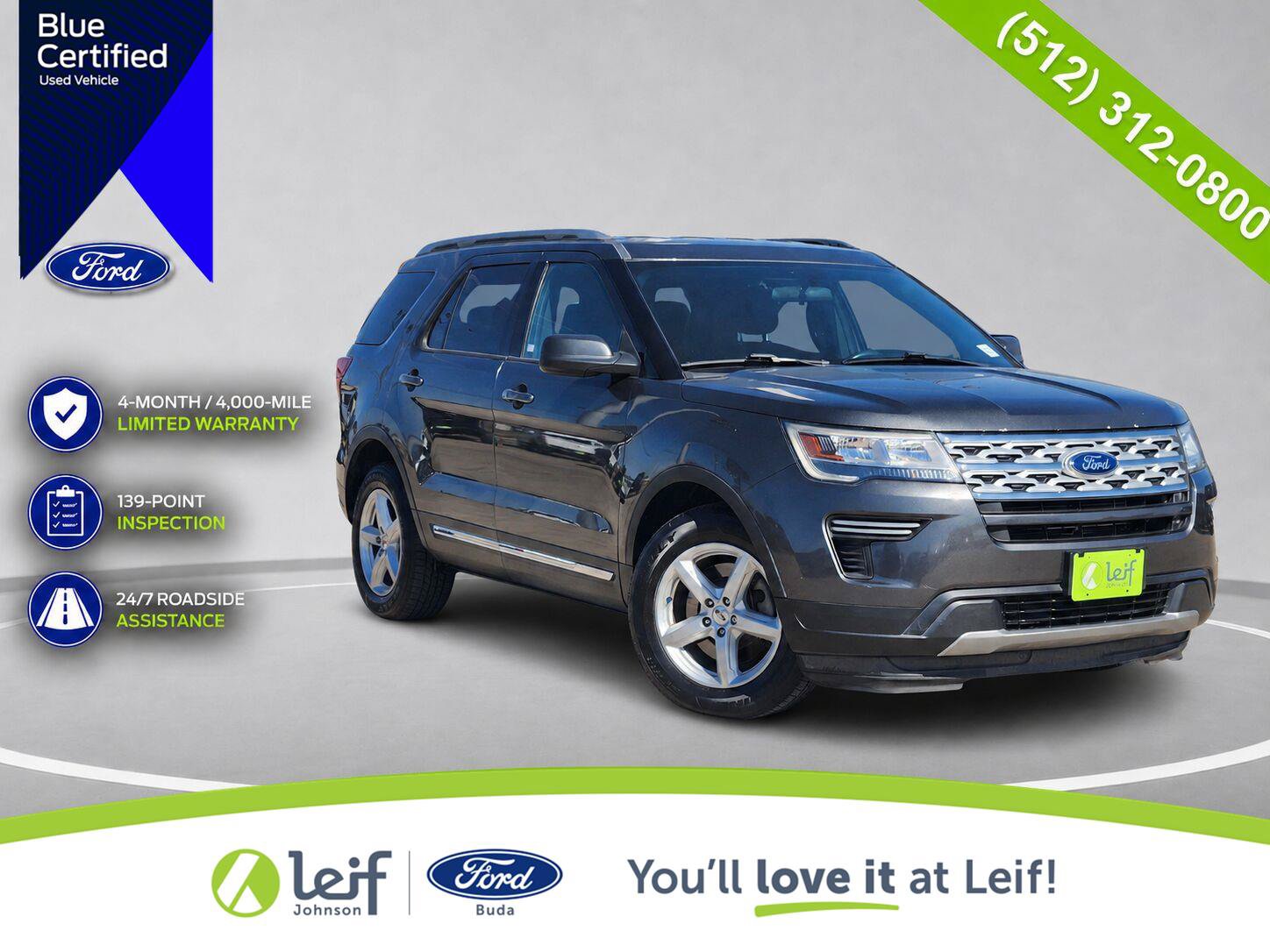 Certified 2019 Ford Explorer XLT