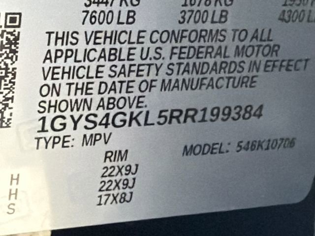 Used 2024 Cadillac Escalade Sport Platinum w/ LPO, ONYX Package image 34