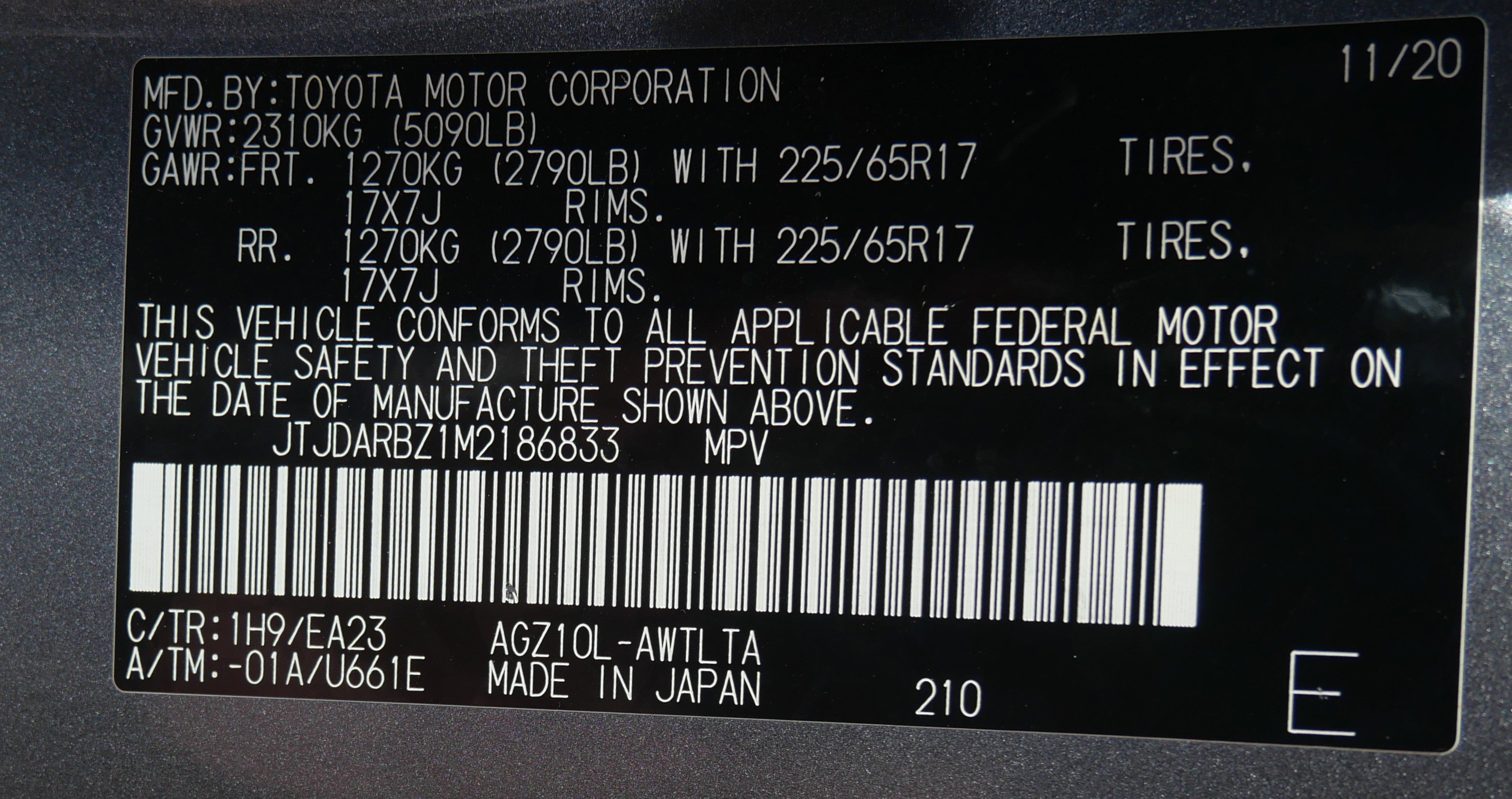 Certified 2021 Lexus NX 300 FWD w/ Comfort Package image 23