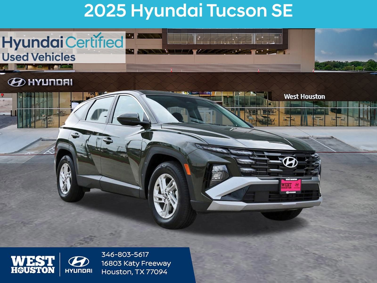 Certified 2025 Hyundai Tucson SE