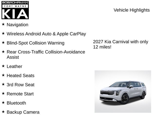 New 2027 Kia Carnival LXS FWD image 7