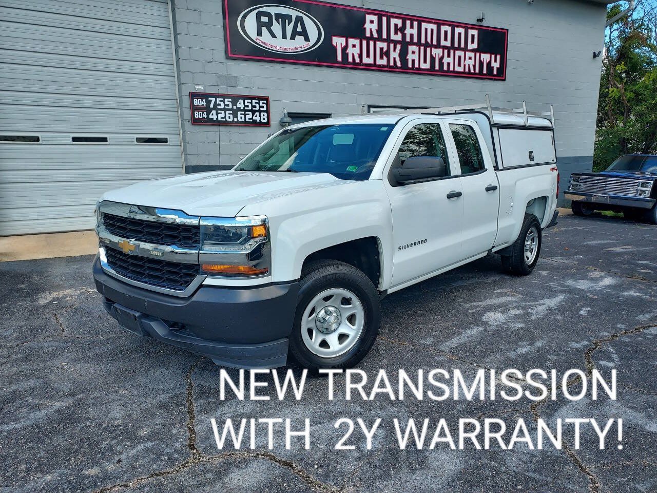 Used 2018 Chevrolet Silverado 1500 W/T AWD/4WD image 1
