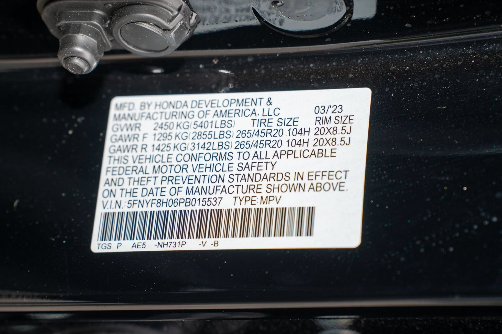 Certified 2023 Honda Passport Elite image 39