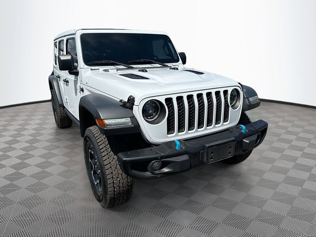 Used 2023 Jeep Wrangler Unlimited Rubicon 4xe w/ Steel Bumper Group AWD/4WD image 4