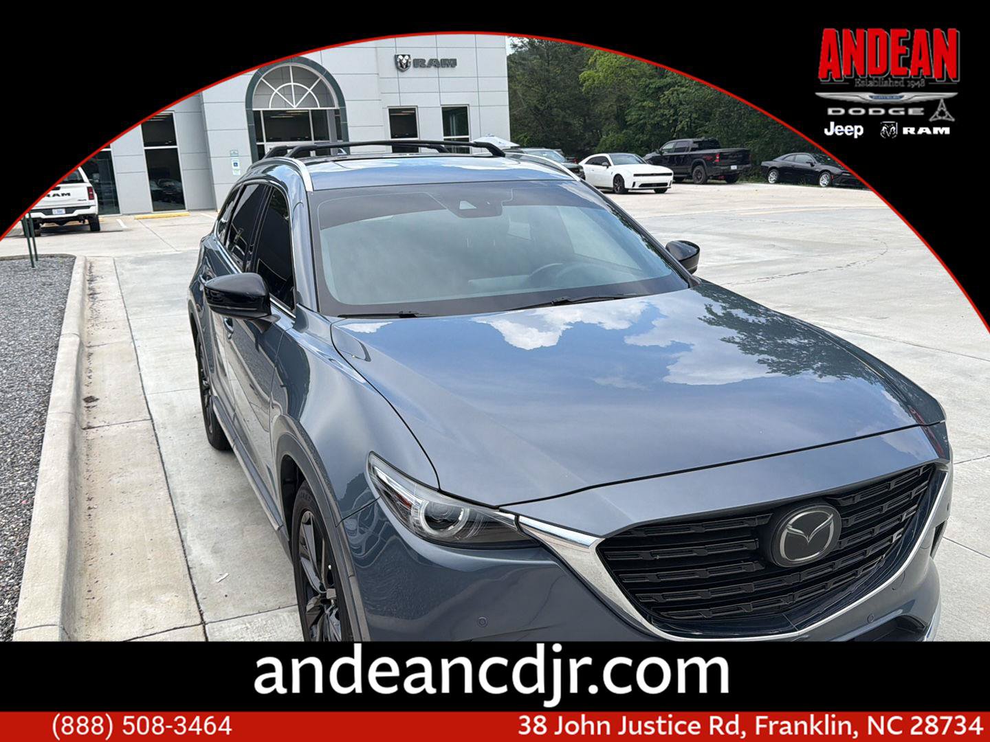 Used 2021 MAZDA CX-9 Carbon Edition FWD image 1