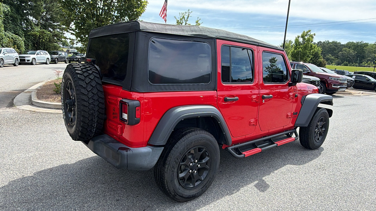 Used 2022 Jeep Wrangler Unlimited Sport AWD/4WD image 8