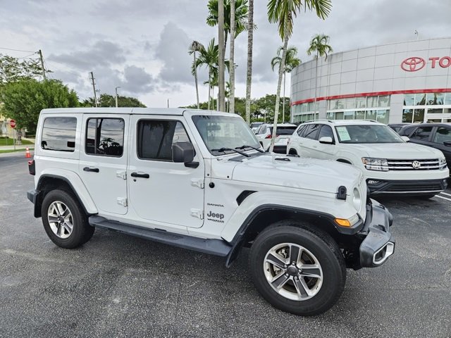 Used 2021 Jeep Wrangler Unlimited Sahara w/ LED Lighting Group image 2