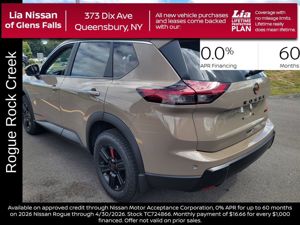 New 2026 Nissan Rogue SV w/ Rock Creek Premium Package image 6