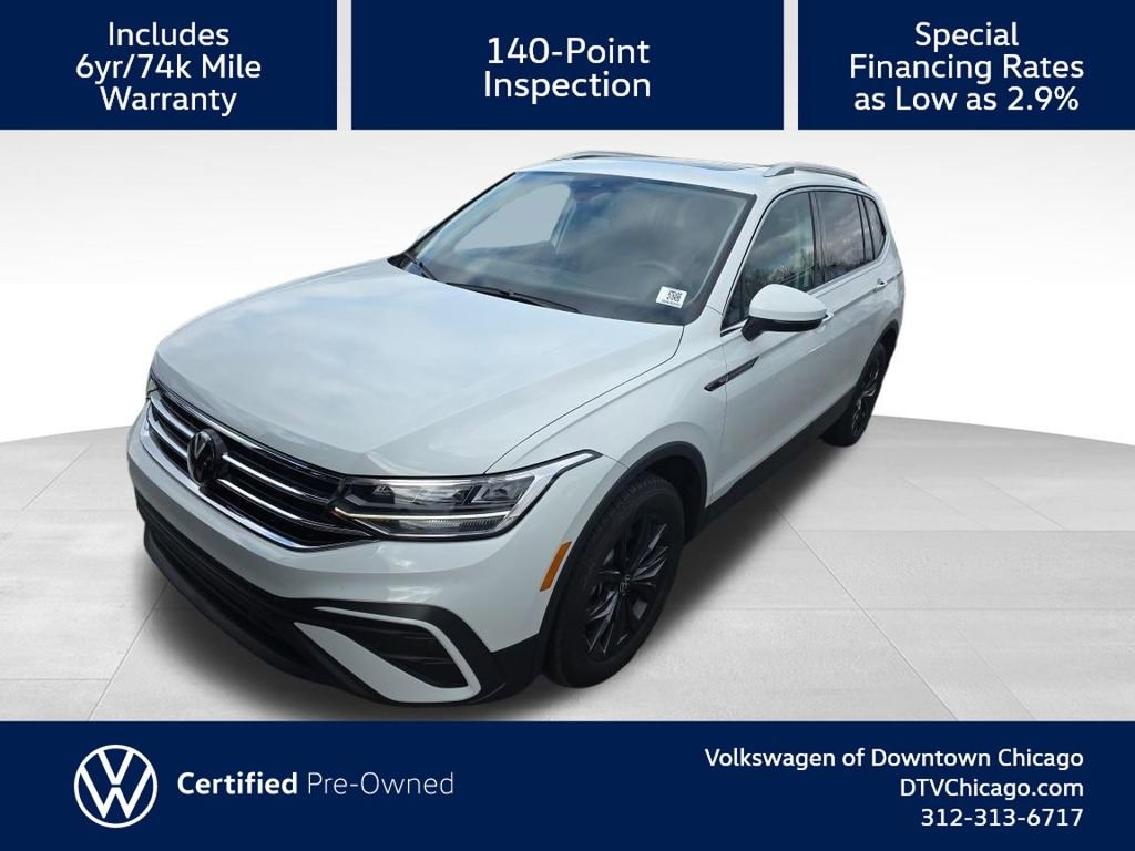 Used 2024 Volkswagen Tiguan SE w/ Panoramic Sunroof Package