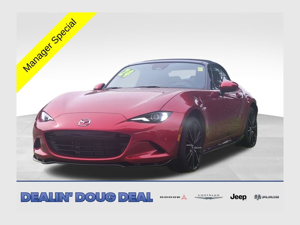 Used 2024 MAZDA MX-5 Miata Grand Touring w/ Appearance Package RWD image 1