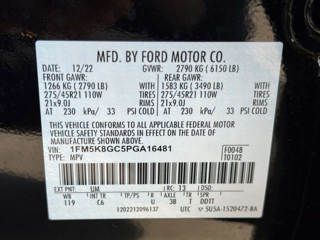 Used 2023 Ford Explorer ST w/ Equipment Group 401A AWD/4WD image 28