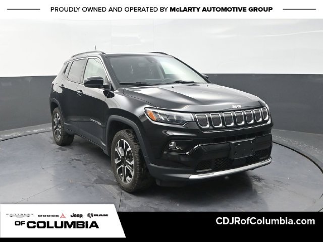 Used 2022 Jeep Compass Limited w/ Sun and Sound Group AWD/4WD 360° Tour