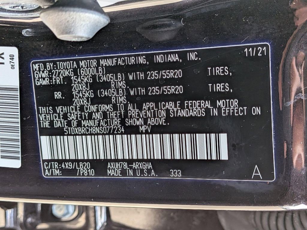 Used 2022 Toyota Highlander Limited image 33