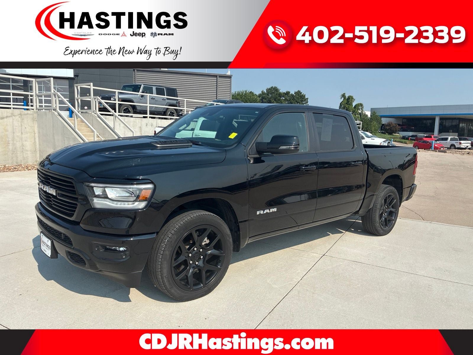 Used 2023 RAM 1500 Laramie AWD/4WD image 1