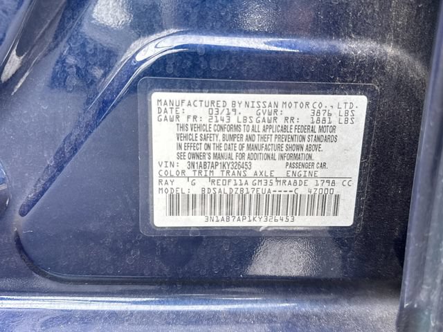 Used 2019 Nissan Sentra SV FWD image 29