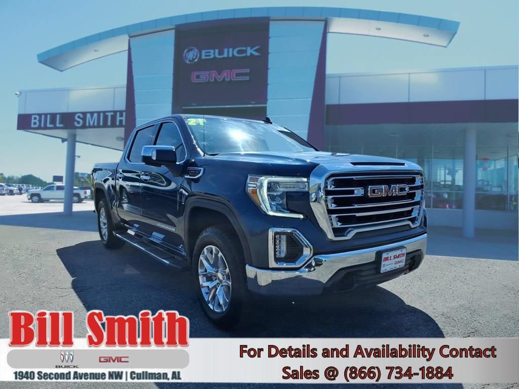 Used 2021 GMC Sierra 1500 SLT w/ SLT Premium Package AWD/4WD image 1