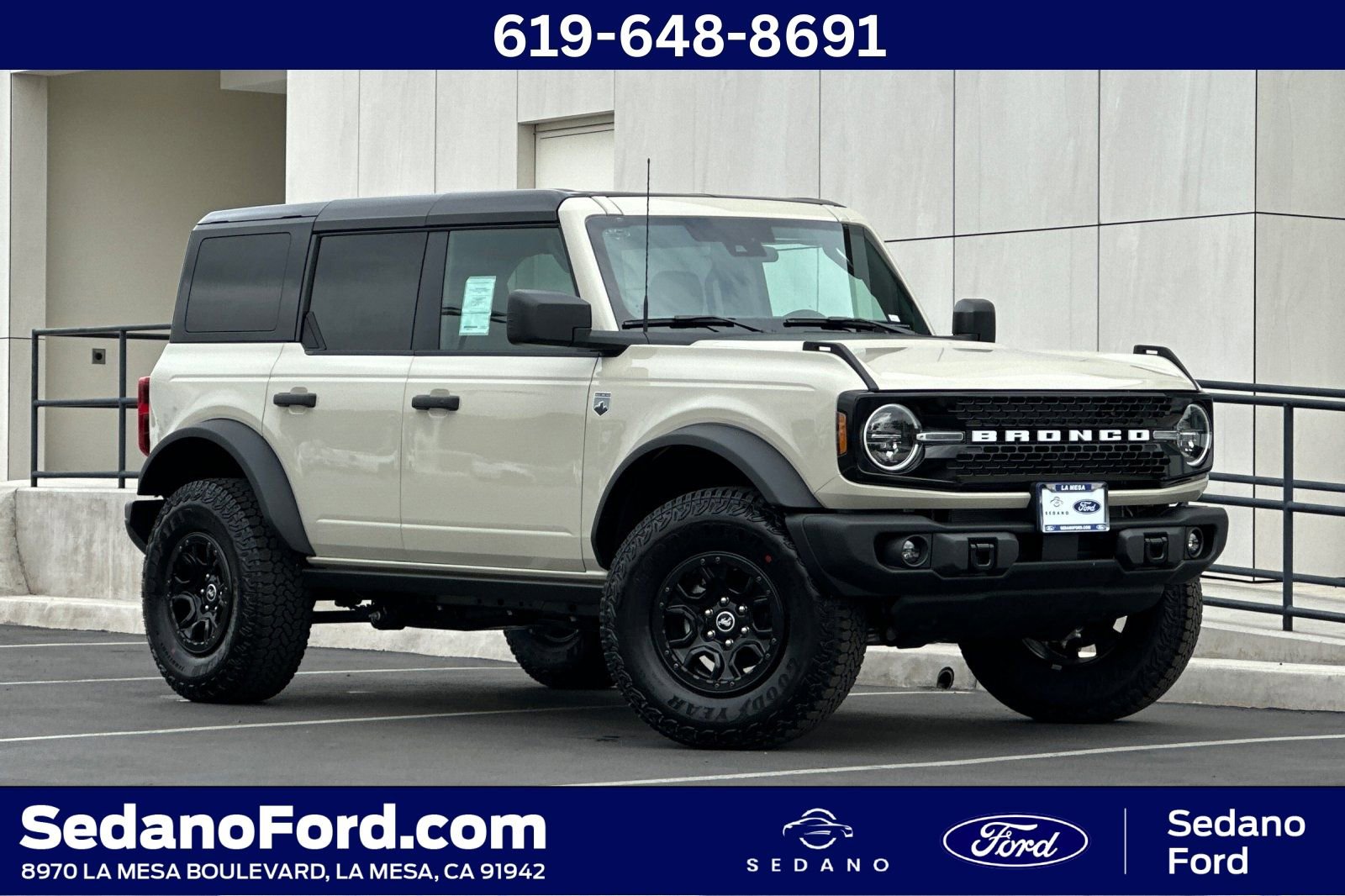 New 2026 Ford Bronco Big Bend w/ Black Diamond Package