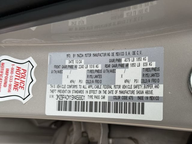 Used 2025 MAZDA MAZDA3 s FWD image 34