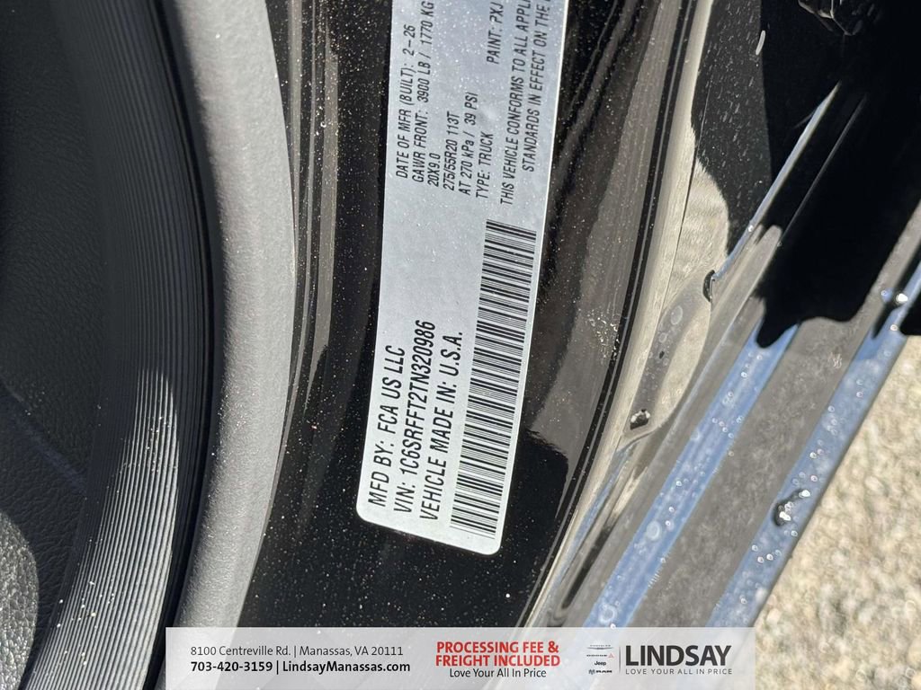 New 2026 RAM 1500 4x4 Crew Cab image 32