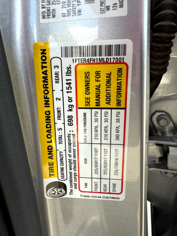 Used 2021 Ford Ranger XL w/ Equipment Group 101A High AWD/4WD image 41