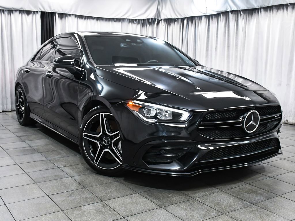 Used 2023 Mercedes-Benz CLA 35 AMG 4MATIC w/ AMG Aerodynamic Package image 3