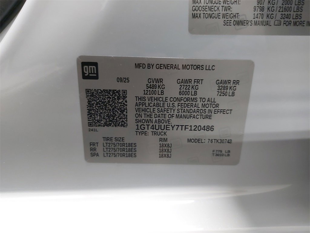 New 2026 GMC Sierra 3500 SLT w/ SLT Premium Package image 38