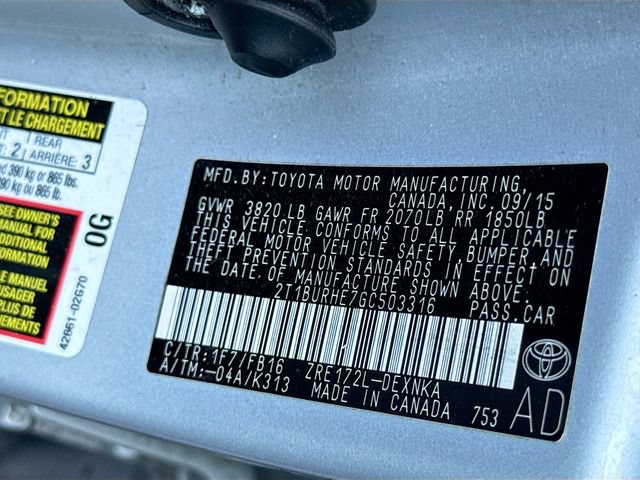 Used 2016 Toyota Corolla LE FWD image 26