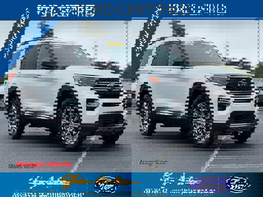 Certified 2022 Ford Explorer XLT w/ Equipment Group 202A