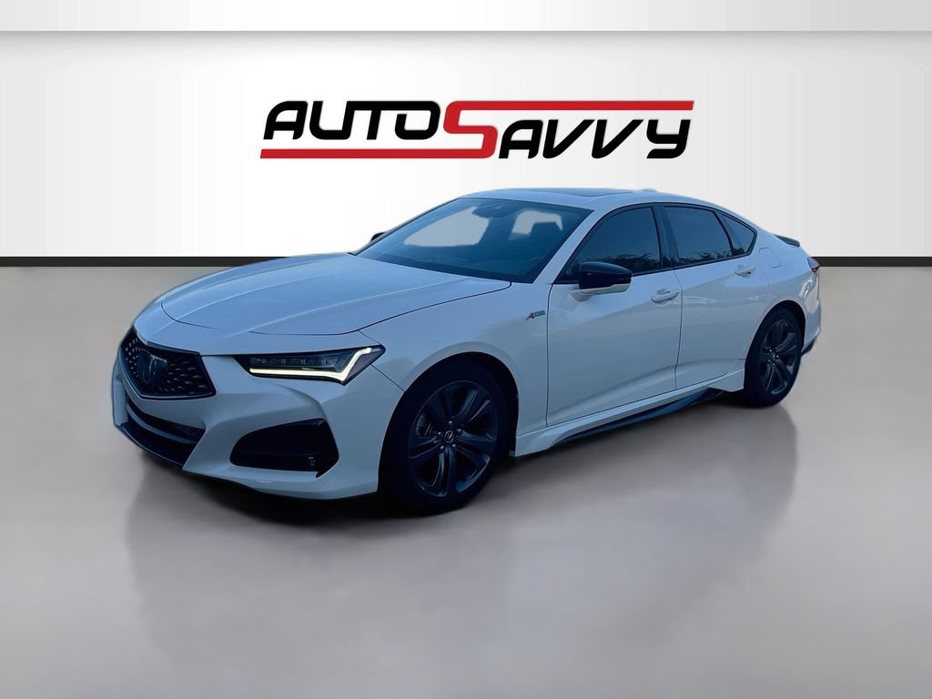 Used 2023 Acura TLX w/ A-SPEC Package AWD/4WD image 3