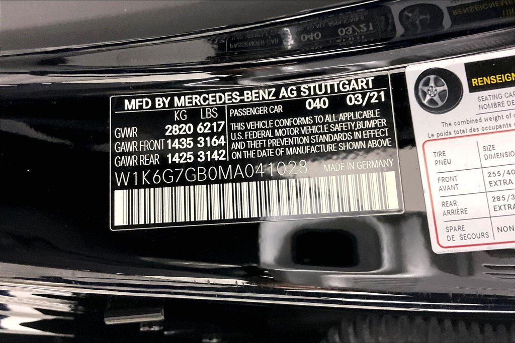 Certified 2021 Mercedes-Benz S 580 4MATIC Sedan image 25
