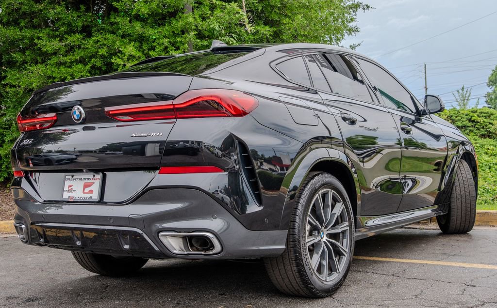 Used 2023 BMW X6 xDrive40i w/ M Sport Package AWD/4WD image 29