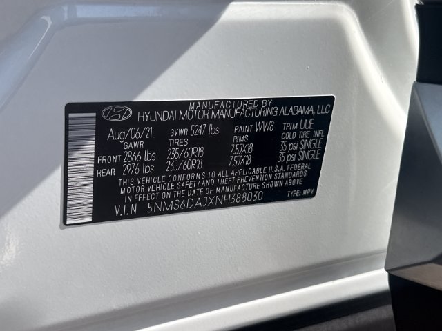 Used 2022 Hyundai Santa Fe SEL w/ Convenience Package AWD/4WD image 30