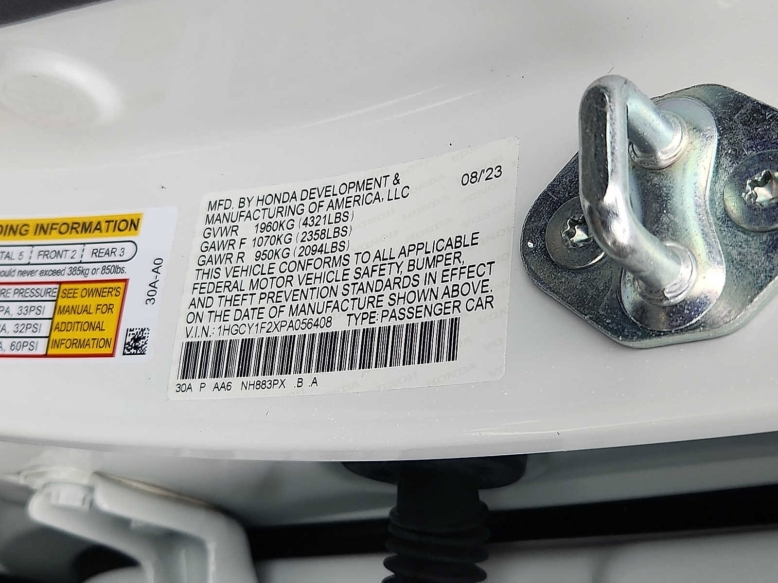 Certified 2023 Honda Accord LX image 26