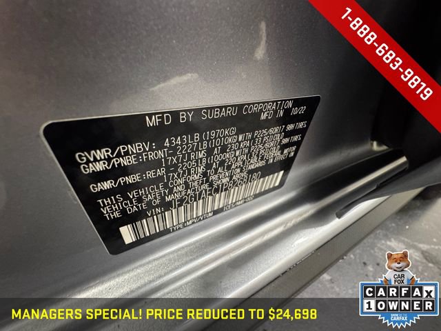 Used 2023 Subaru Crosstrek 2.0i Premium image 28