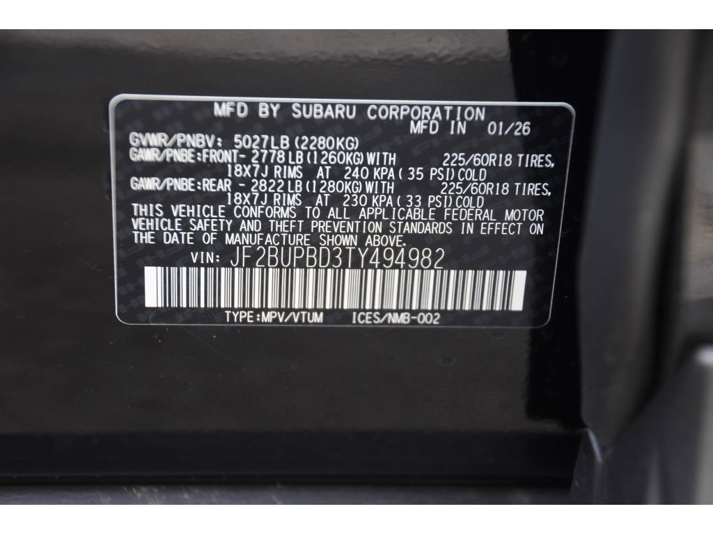 New 2026 Subaru Outback Premium AWD/4WD image 25