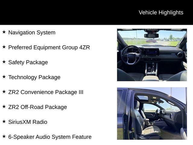 Certified 2023 Chevrolet Colorado ZR2 w/ ZR2 Convenience Package III AWD/4WD image 12