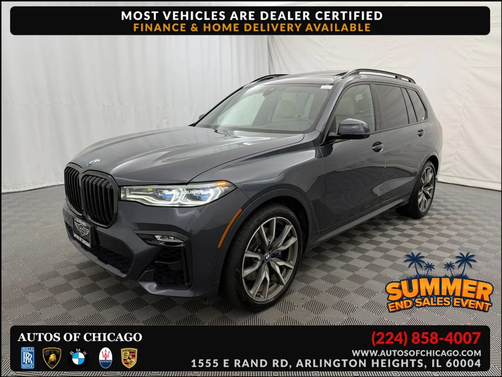 Used 2020 BMW X7 M50i w/ Executive Package AWD/4WD image 1