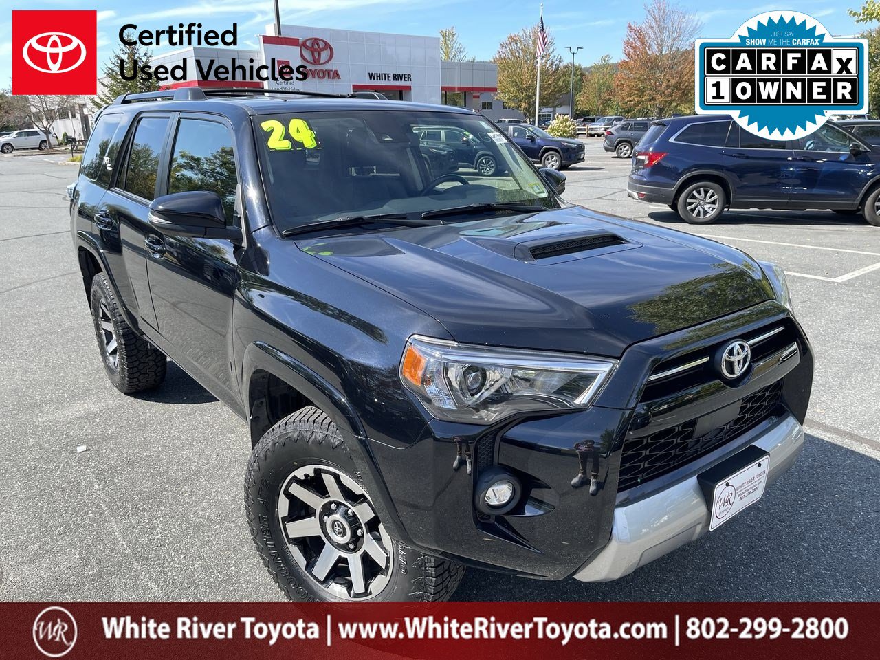 Certified 2024 Toyota 4Runner TRD Off-Road Premium w/ Moonroof Package