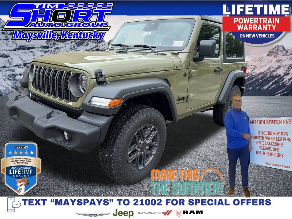New 2025 Jeep Wrangler Sport AWD/4WD image 1