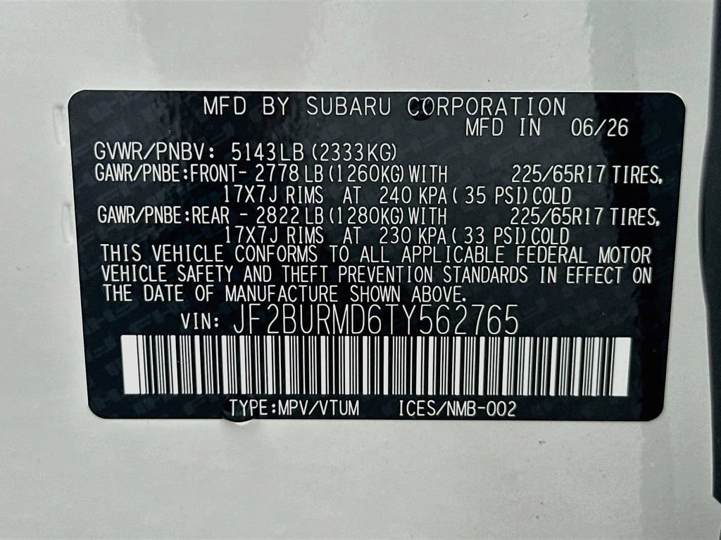 New 2026 Subaru Outback Wilderness AWD/4WD image 32