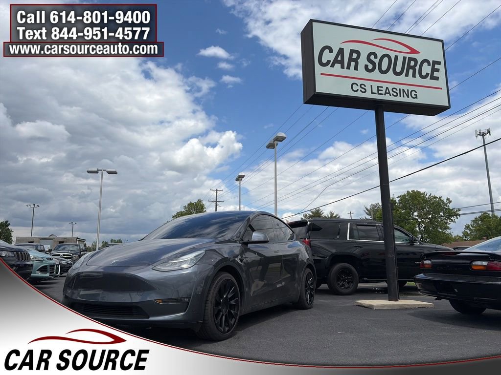 Used 2021 Tesla Model Y Long Range AWD/4WD image 1