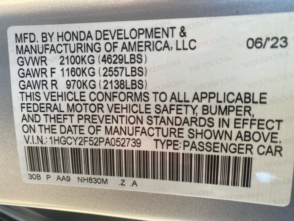 Used 2023 Honda Accord Sport image 39