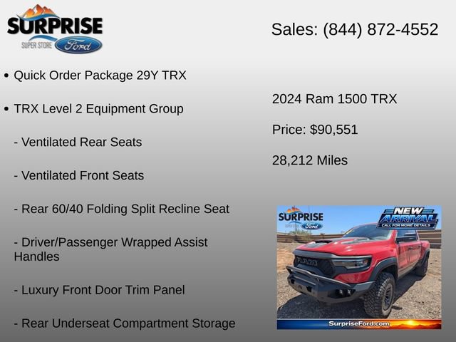 Used 2024 RAM 1500 TRX AWD/4WD image 6